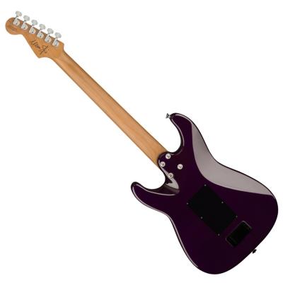 Charvel Marco Sfogli Signature Pro-Mod So-Cal Style 1 HSS FR CM QM Transparent Purple Burst エレキギター バック画像