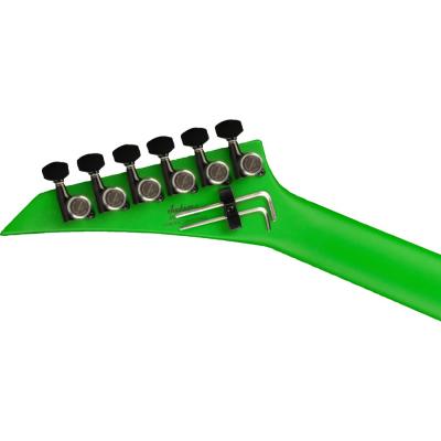 Jackson American Series Soloist SL3 Satin Slime Green エレキギター ヘッドバック画像