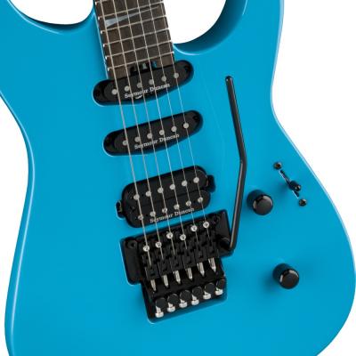 Jackson American Series Soloist SL3 Riviera Blue エレキギター ボディアップ画像