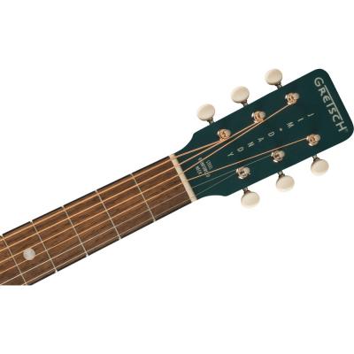 GRETSCH G9500 Limited Edition Jim Dandy Nocturne Blue アコースティックギター ヘッド表画像