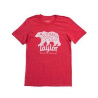 Taylor California Bear T-Shirts Red 15824 Sサイズ Tシャツ