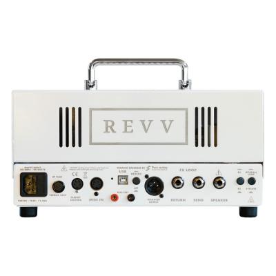 Revv Amplification D20 White ギターアンプヘッド 背面