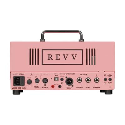 Revv Amplification D20 Shell Pink ギターアンプヘッド 背面
