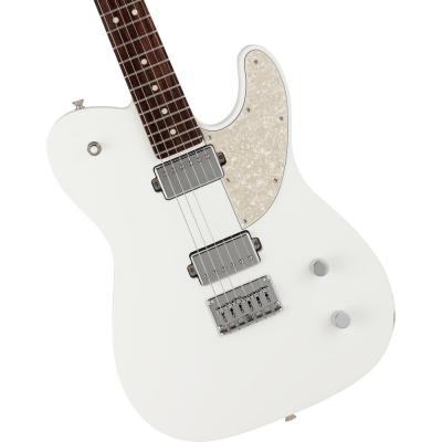 Fender Made in Japan Elemental Telecaster HH RW Nimbus White エレキギター ボディ画像