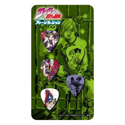 320design JOJO-PC4 ジョジョの奇妙な冒険 ストーンオーシャン ギターピックセット