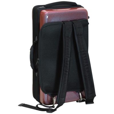 bags EF2TRFH I-FUCHSIA INNO COLOR トランペット&フリューゲルホルン用ファイバーケース リュックタイプ 背面画像