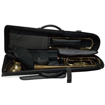 bags EFDTT M-GOLD METALLIC COLOR デタッチャブルベルトロンボーン用ファイバーケース 使用例画像1