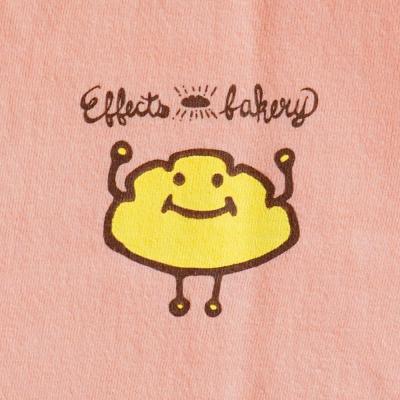 Effects Bakery Cream Pan Lサイズ 半袖 Tシャツ クリームパンピンク ワンポイントデザイン画像
