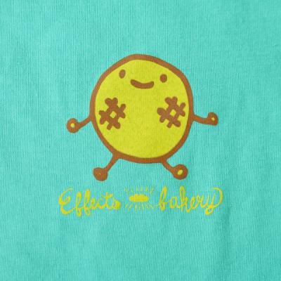 Effects Bakery Melon Pan Mサイズ 半袖 Tシャツ メロンパングリーン ワンポイントデザイン画像
