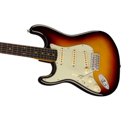 Fender American Vintage II 1961 Stratocaster Left Hand RW WT3TB レフティ エレキギター 斜めアングル画像