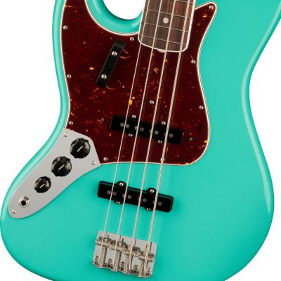 Fender American Vintage II 1966 Jazz Bass Left Hand RW SFMG レフティ エレキベース ボディアップ画像
