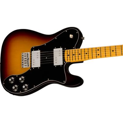 Fender American Vintage II 1975 Telecaster Deluxe MN WT3TB エレキギター 斜めアングル画像