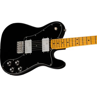 Fender American Vintage II 1975 Telecaster Deluxe MN BLK エレキギター ボディトップ画像