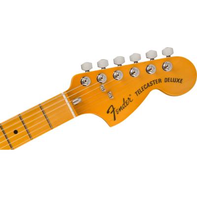 Fender American Vintage II 1975 Telecaster Deluxe MN BLK エレキギター ヘッド画像