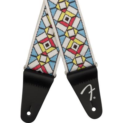 Fender Pasadena Woven Strap Cathedral 2' ギターストラップ ストラップエンド画像