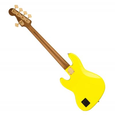 Fender MonoNeon Jazz Bass V Maple Fingerboard Neon Yellow 詳細画像