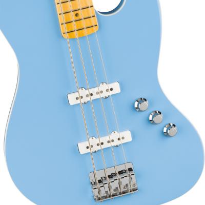 Fender Aerodyne Special Jazz Bass MN California Blue エレキベース ボディアップ画像