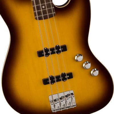 Fender Aerodyne Special Jazz Bass RW Chocolate Burst エレキベース ボディアップ画像