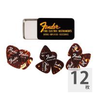 Fender Fine Electric Pick Tin 12Pack ギターピック 12枚入り