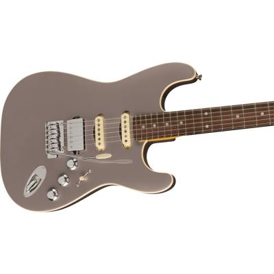Fender Aerodyne Special Stratocaster HSS RW Dolphin Gray Metallic エレキギター 斜めアングル画像