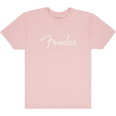 Fender Spaghetti logo T-Shirt Shell Pink L Tシャツ 半袖 Lサイズ