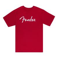 Fender SPAGHETTI LOGO T-SHIRT DAKOTA RED M Tシャツ Mサイズ
