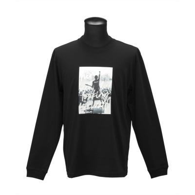 IBANEZ アイバニーズ IBAL001XL Tシャツ 長袖 ブラック XLサイズ 正面画像