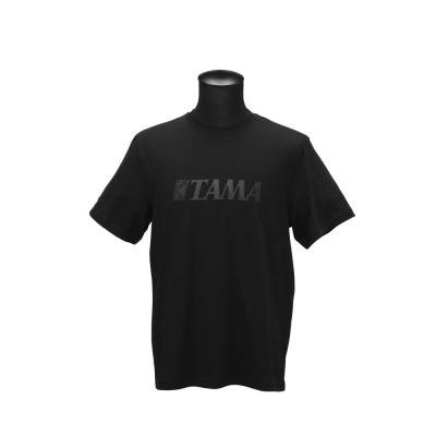 TAMA タマ TAMT007M TAMAロゴ 半袖 Tシャツ ブラック Mサイズ 正面画像