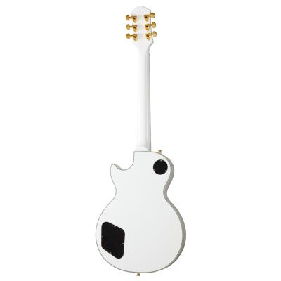 Epiphone Les Paul Custom Alpine White エレキギター ボディバック画像