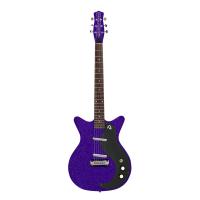 Danelectro Blackout 59 purple Metalflake エレキギター