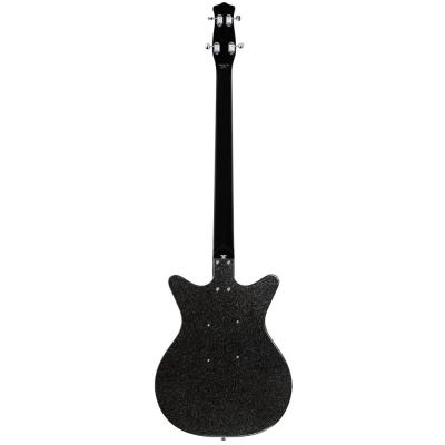 Danelectro 59DC SHORT SCALE BASS BLACK METALFLAKE エレキベース Danelectro 59DC SHORT SCALE BASS BLACK METALFLAKE ボディバック画像