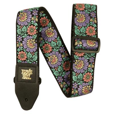 ERNIE BALL 5340 JACQUARD STRAP EVENING BLOOM ギターストラップ