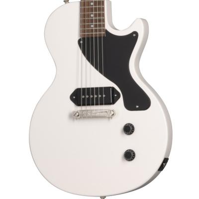 Epiphone Billie Joe Armstrong Les Paul Junior Classic White エレキギター ボディアップ画像