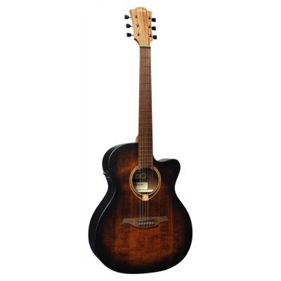 LAG GUITARS T70ACE-B&B アコースティックギター 2022年仕様 カッタウェイタイプ エレアコ アコースティックギター 新色ブラック&ブラウン