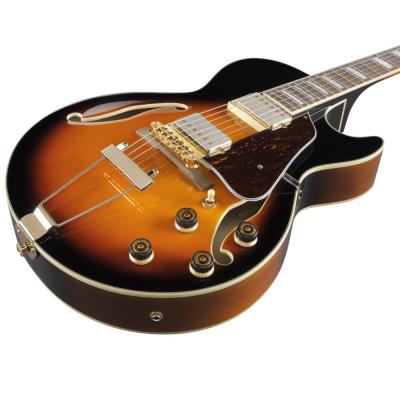 IBANEZ AG75G-BS Artcore CompactSize Brown Sunburst エレキギター 平置きボディ画像