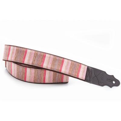 RightOn! STRAPS CARAVAN Red ギターストラップ 全体画像