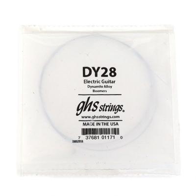 GHS DY28 Singles Boomers ROUNDWOUND .028 エレキギター用 バラ弦