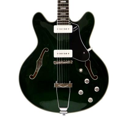 VOX Bobcat BC-V90 GR ソープバータイプPU2基搭載 セミアコースティックギター セミアコースティックギター ボディ 画像