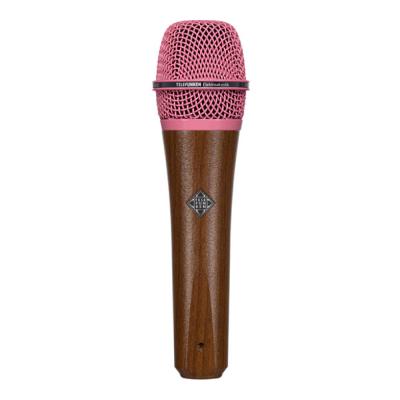 TELEFUNKEN M80 Custom Shop ダークウッド/ピンク ダイナミックマイク
