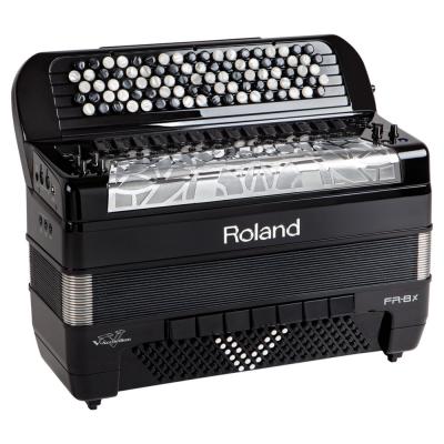 ROLAND FR-8XB BK ボタン鍵盤タイプ Vアコーディオン 全体画像