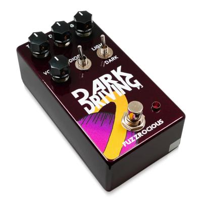 Fuzzrocious Pedals Dark Driving v3 オーバードライブ ディストーション ギターエフェクター 本体スラント