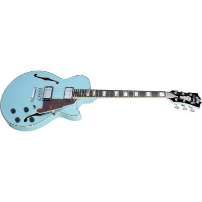 D’Angelico Premier SS Sky Blue セミアコースティックギター セミアコースティックギター 画像