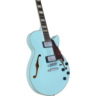 D’Angelico Premier SS Sky Blue セミアコースティックギター セミアコースティックギター ボディ 画像