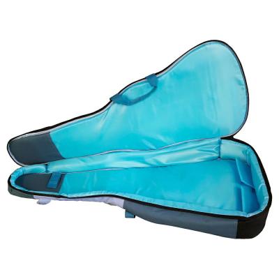 Kavaborg HOBG50F Acoustic Guitar Case Blue OOO/コンサートサイズ向けアコースティックギター用ソフトケース ケース内側画像