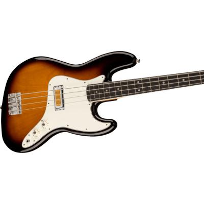Fender Gold Foil Jazz Bass EB 2-Color Sunburst エレキベース 斜めアングル画像