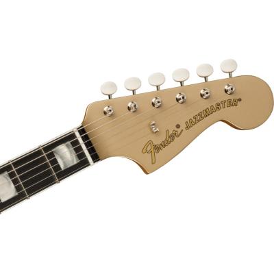 Fender Gold Foil Jazzmaster EB Shoreline Gold エレキギター ヘッド画像