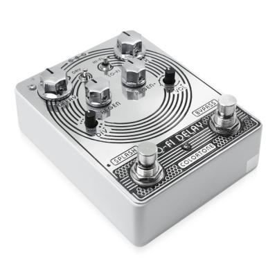 Colortone Pedals Lo-Fi Delay ディレイ ギターエフェクター 斜めアングル画像
