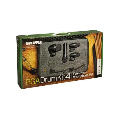 SHURE PGADRUMKIT4-J ドラム用マイクロホンキット パッケージ画像