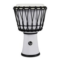 LP LP1607WH  7-INCH ROPE TUNED CIRCLE DJEMBE WITH PERFECT-PITCH HEAD White ジャンベ