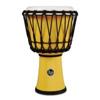 LP LP1607YL  7-INCH ROPE TUNED CIRCLE DJEMBE WITH PERFECT-PITCH HEAD Yellow ジャンベ